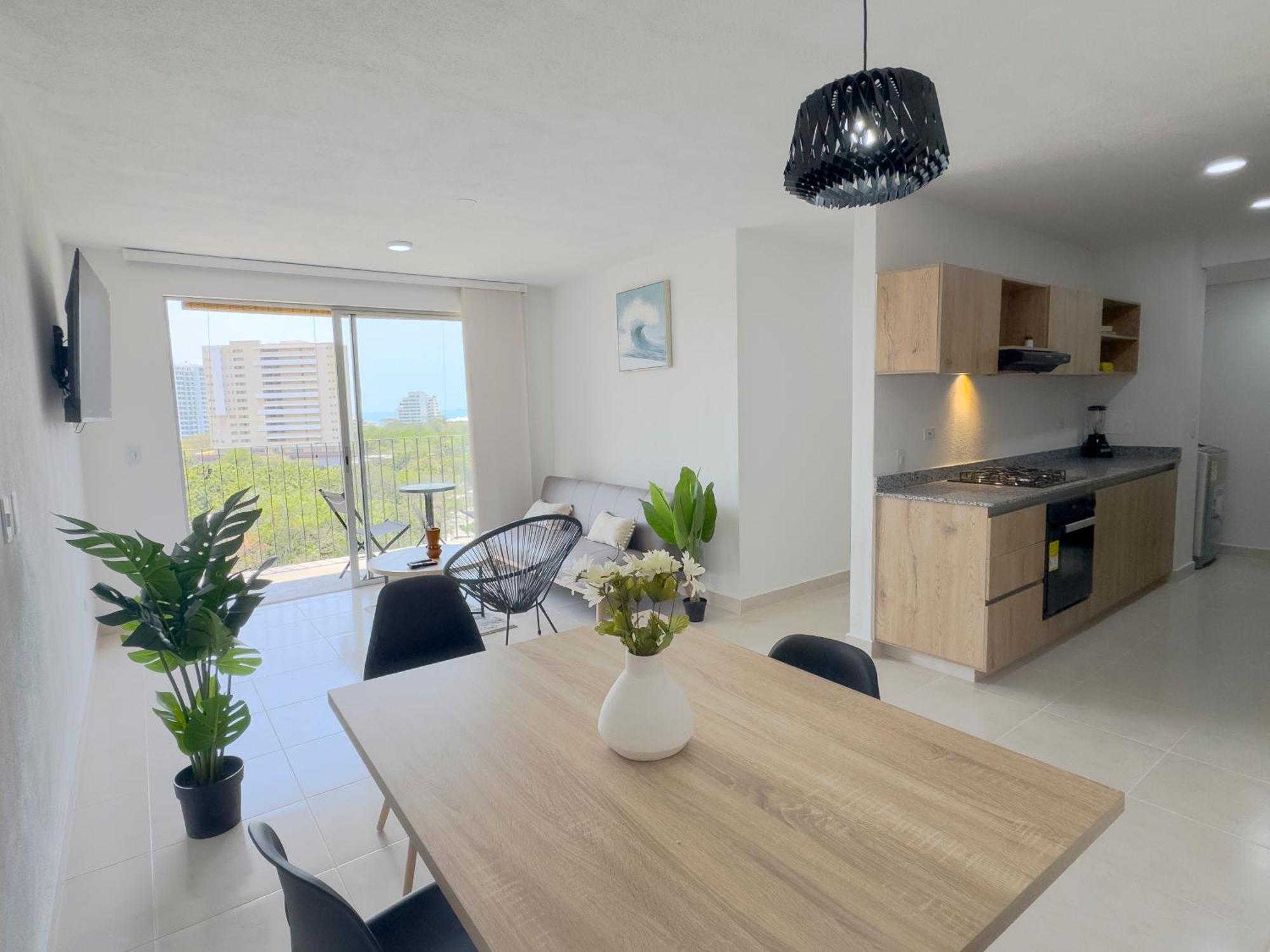 Apartamento Exclusivo Con Vista Y Cerca Al Mar